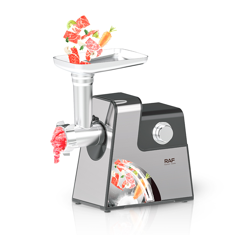 RAF R.3379 – 1000W Meat Grinder, Stainless Steel, Sausage Making